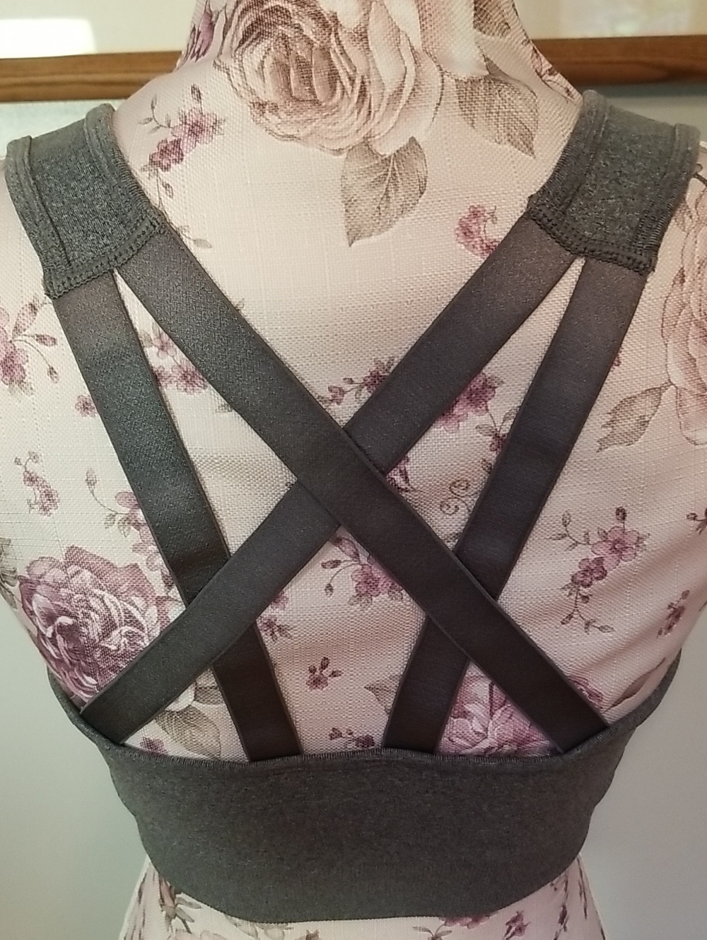 Puma Gray Sports Bra - Picture 5 of 6